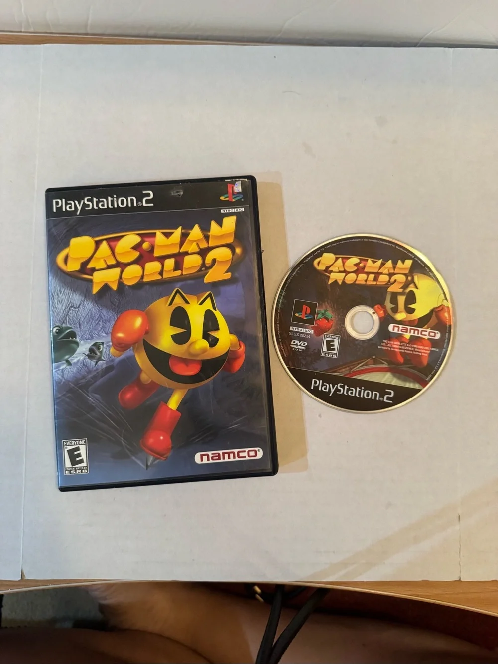 Pac-Man World 2 (Sony PlayStation 2, 2002) PS2 Game Black Label No Manual